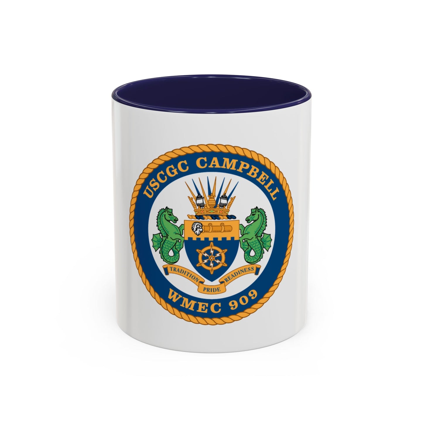 USCGC Campbell WMEC 909 (U.S. Coast Guard) Accent Coffee Mug