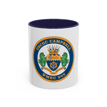 USCGC Campbell WMEC 909 (U.S. Coast Guard) Accent Coffee Mug