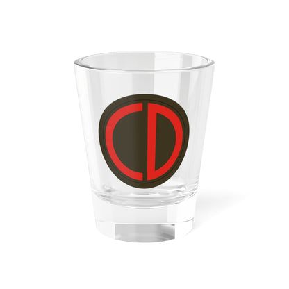 Verre à liqueur SSI (armée américaine) de la 85e division, 42,5 g