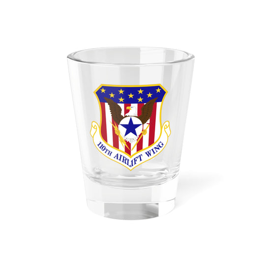 110th Airlift Wing (U.S. Air Force) Shot Glass 1.5oz