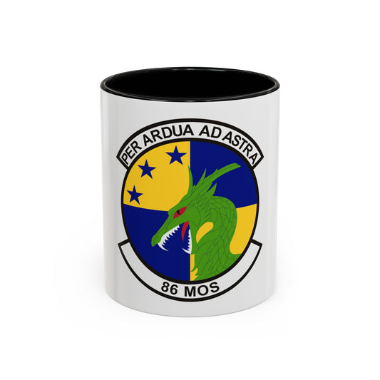 86th Maintenance Operations Squadron (U.S. Air Force) Accent Coffee Mug