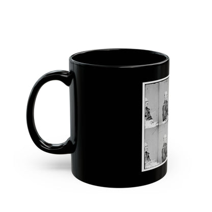 Adml. Shubrick, U.S.N. (U.S. Civil War) Black Coffee Mug