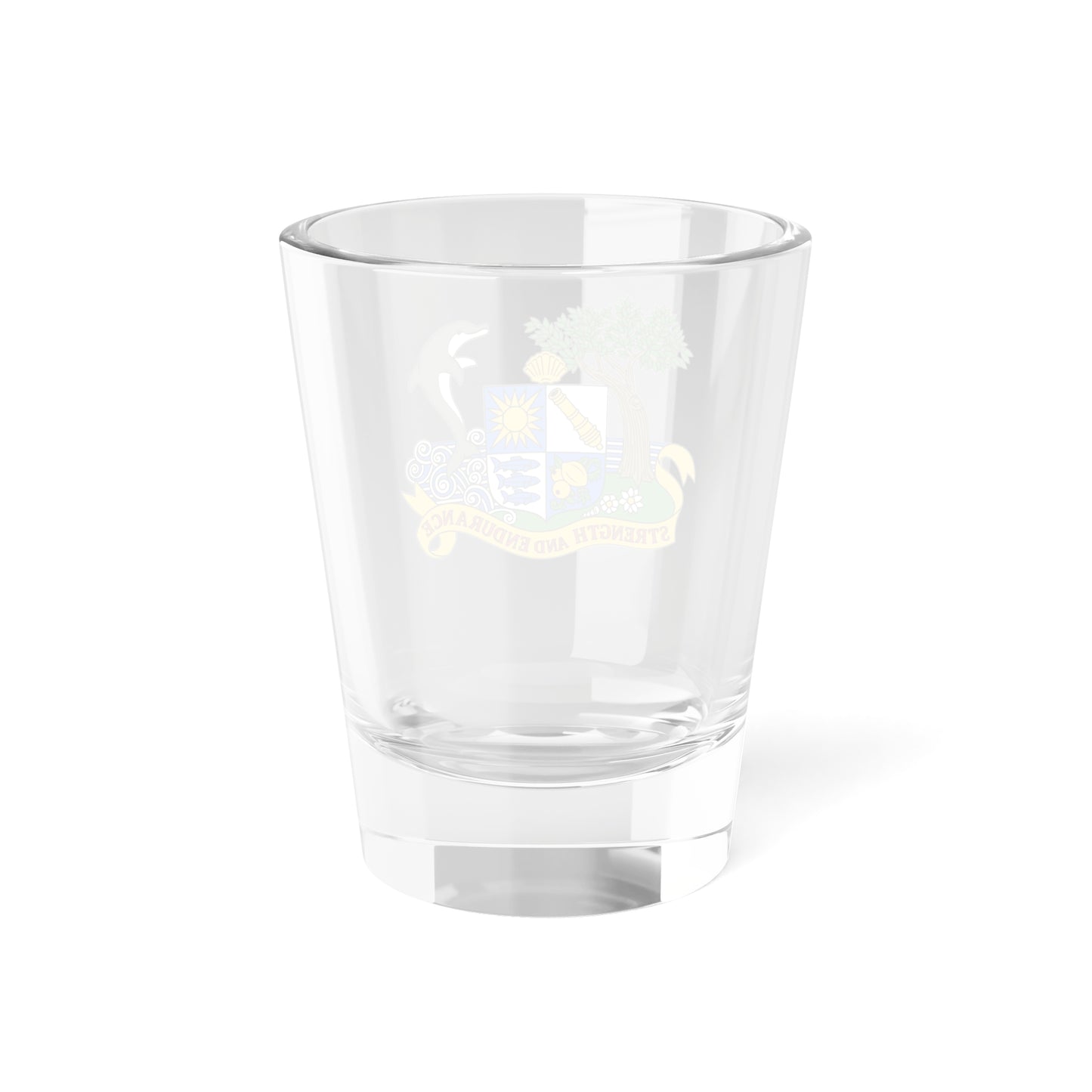 Coat of arms of Anguilla 1967-1980 - Shot Glass 1.5oz