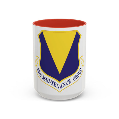 Tasse à café décorative du 86e groupe de maintenance (US Air Force)