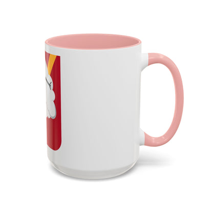 457th Airborne Field Artillery Battalion v2 (U.S. Army) Accent Coffee Mug