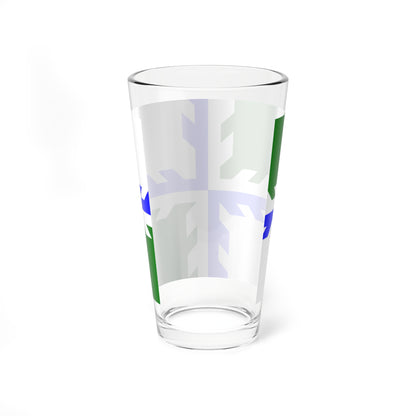 Flag of Vurnarsky district (Russia) Pint Glass 16oz
