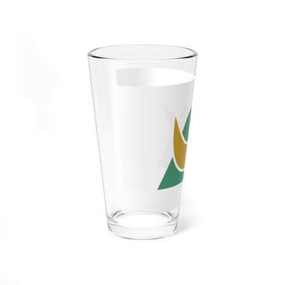 Flag of Shinshiro Aichi (Japan) Pint Glass 16oz