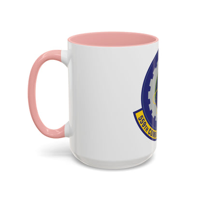 559th Combat Sustainment Squadron (U.S. Air Force) Accent Coffee Mug