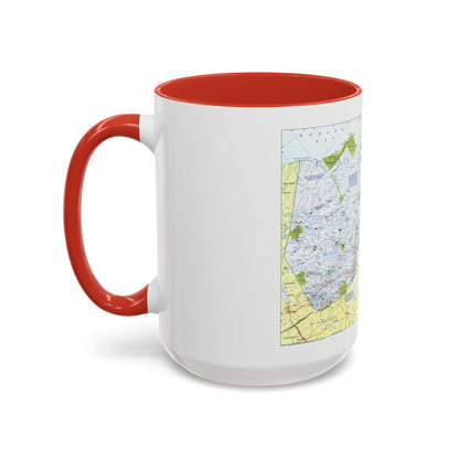 Canada - Ontario 1 (1996 (Map) Accent Coffee Mug