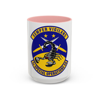 2d Special Operations Squadron (U.S. Air Force) Accent Coffee Mug