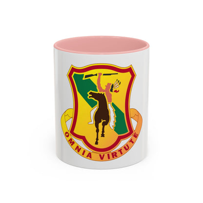 312 Cavalry Regiment (U.S. Army) Accent Coffee Mug
