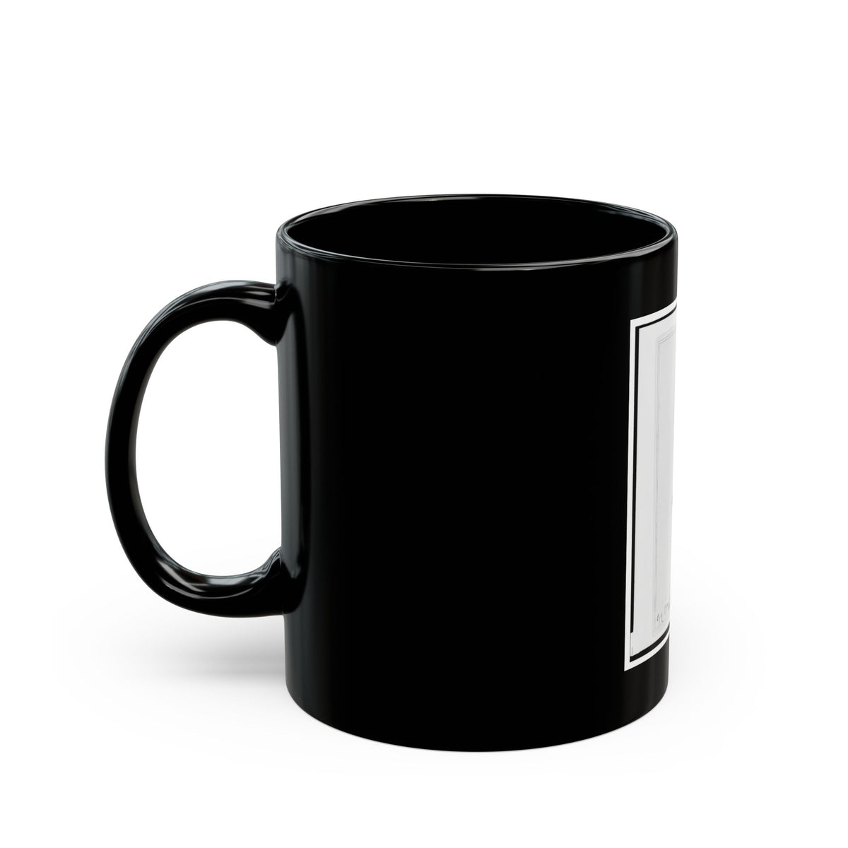 Matthew T. Lutz, Bust Portrait, Facing Front (U.S. Civil War) Black Coffee Mug
