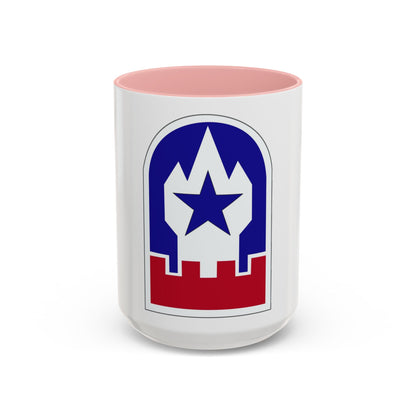 Engineer Command Europe (U.S. Army) Accent Coffee Mug