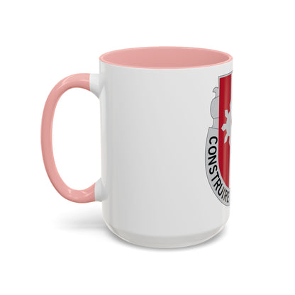 961 Engineer Battalion (U.S. Army) Accent Coffee Mug