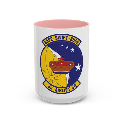3d Airlift Squadron (U.S. Air Force) Accent Coffee Mug