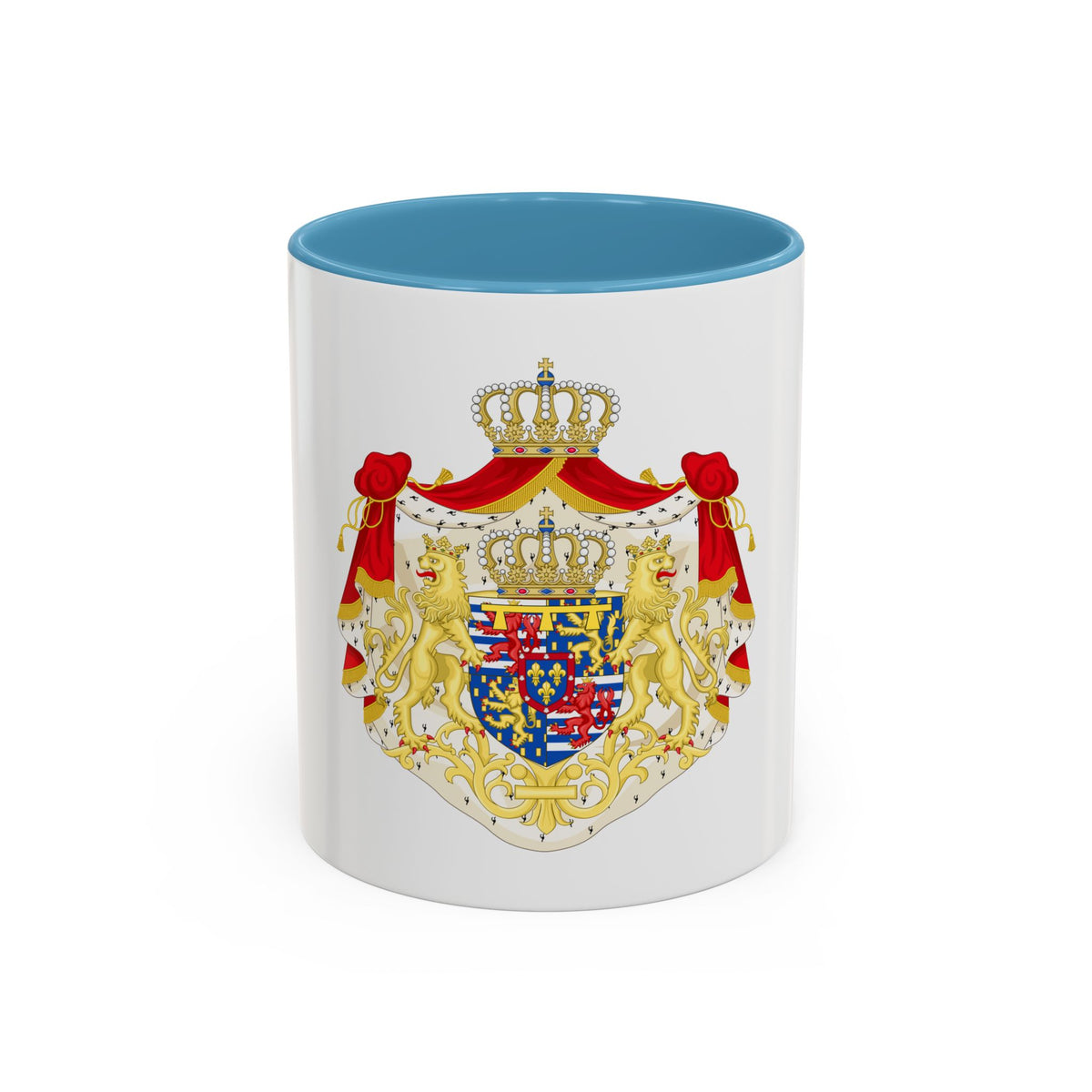 Greater coat of arms of the Hereditary Grand Duke of Luxembourg (2000) - Accent Coffee Mug