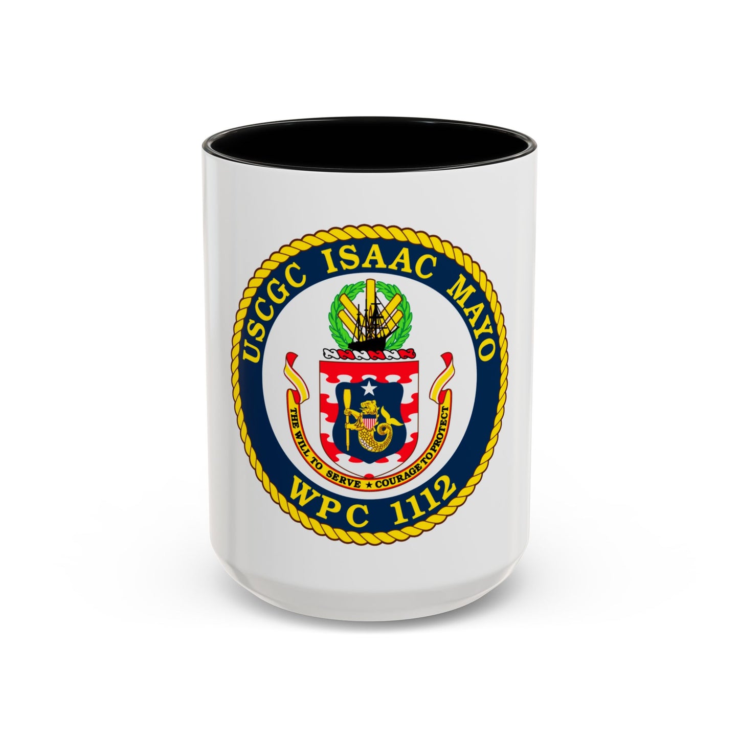 USCGC Isaac Mayo WPC 1112 (U.S. Coast Guard) Accent Coffee Mug