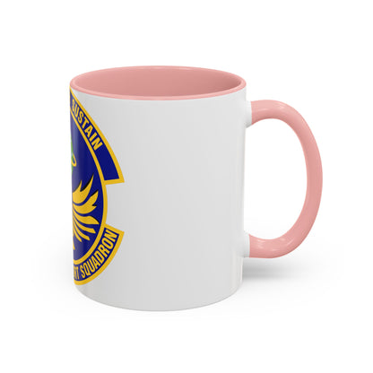 66th Force Support Squadron (U.S. Air Force) Accent Coffee Mug