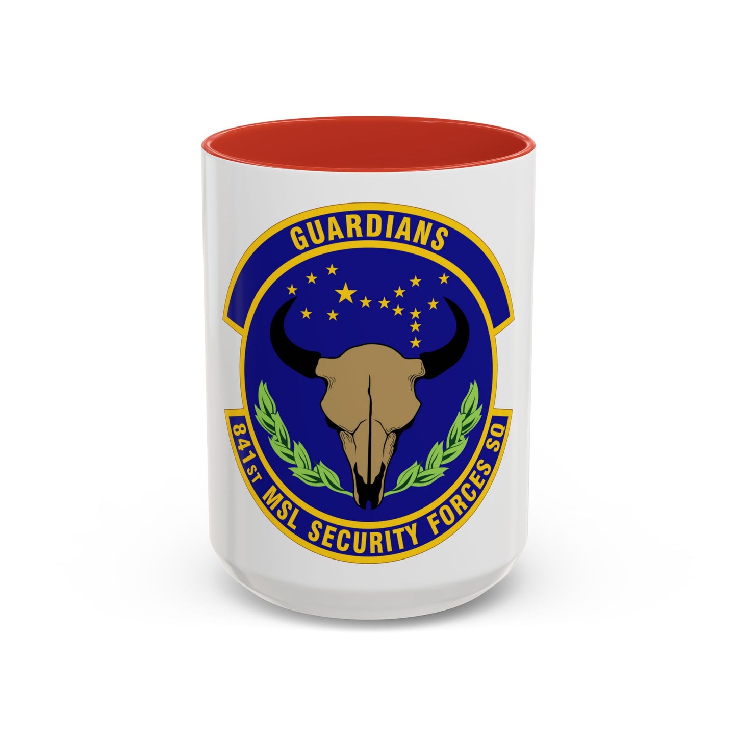 841 Missile Security Forces Squadron AFGSC (U.S. Air Force) Accent Coffee Mug
