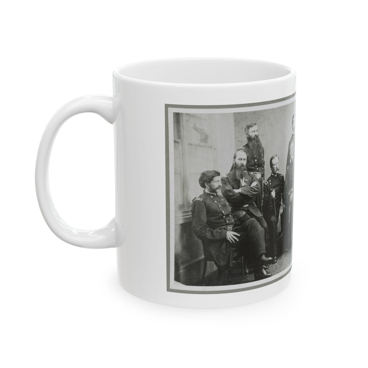 Board Which Tried Lincoln Conspirators (U.S. Civil War) White Coffee Mug