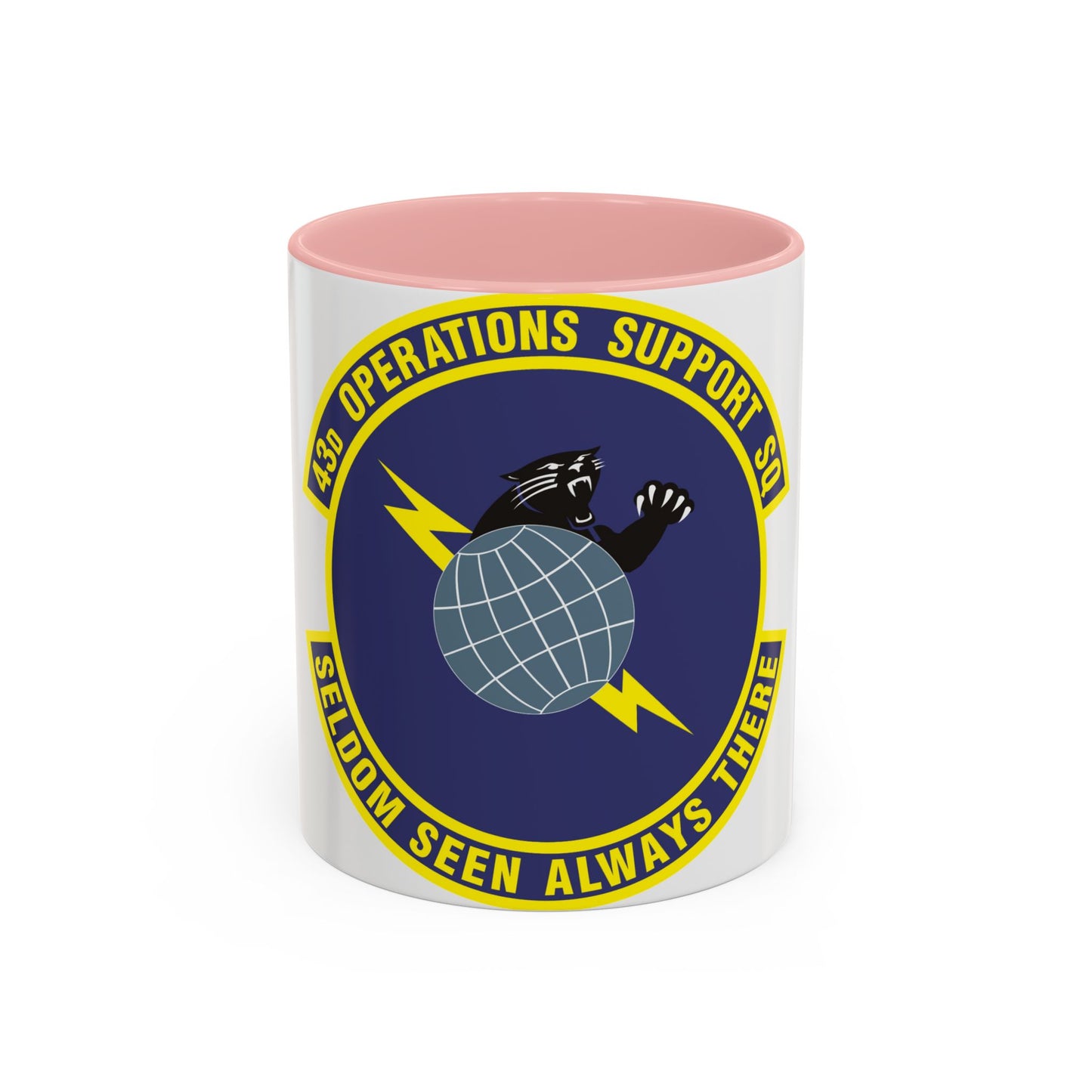 43d Operations Support Squadron (U.S. Air Force) Accent Coffee Mug