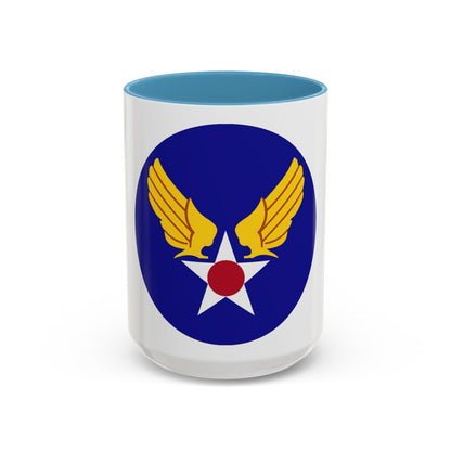 Army Air Forces Historical Insignia (U.S. Air Force) Accent Coffee Mug