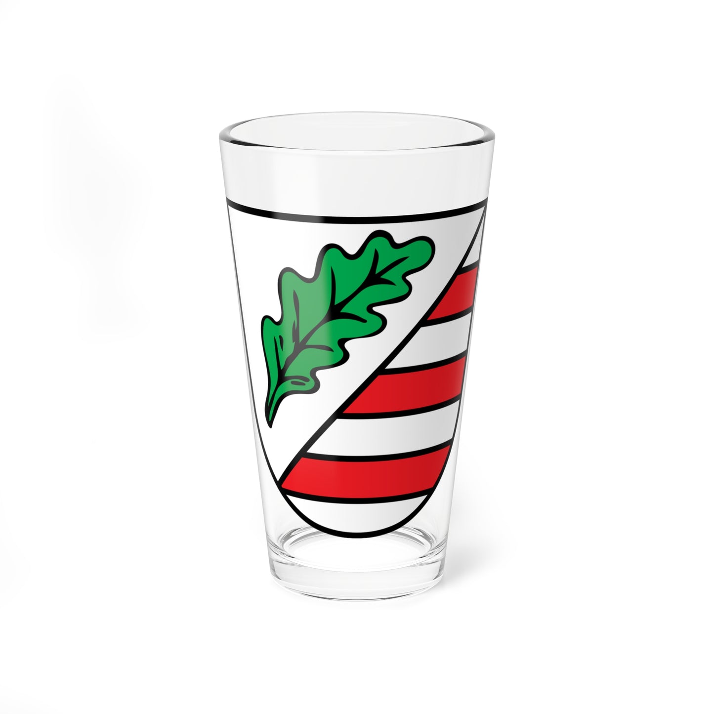 DEU Aicha vorm Wald COA (Germany) (Coat of Arms) Pint Glass 16oz