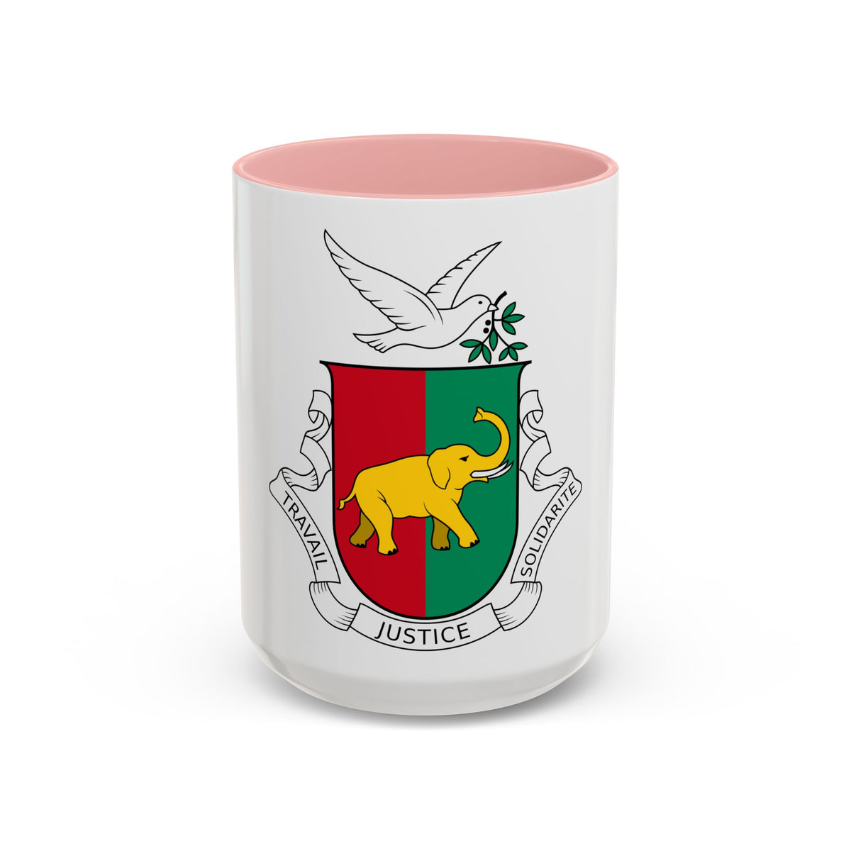 Coat of arms of Guinea 1958-1984 - Accent Coffee Mug