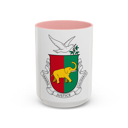 Coat of arms of Guinea 1958-1984 - Accent Coffee Mug