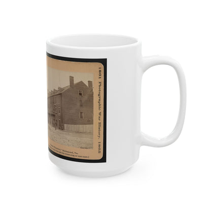 Castle Thunder , Richmond, Va. (U.S. Civil War) White Coffee Mug
