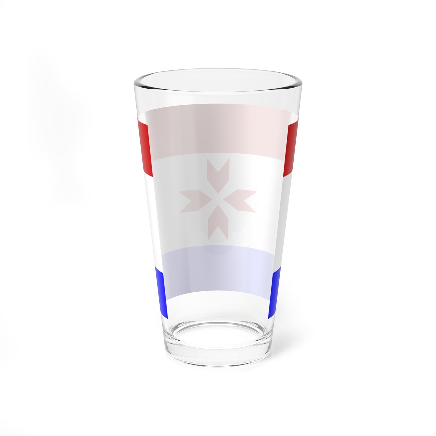 Flag of Mordovia alternative (Russia) Pint Glass 16oz
