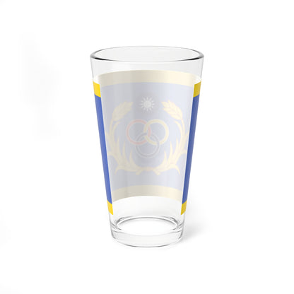 Flag of the Deputy Commanding General of Taiwan Garrison Command (China) Pint Glass 16oz