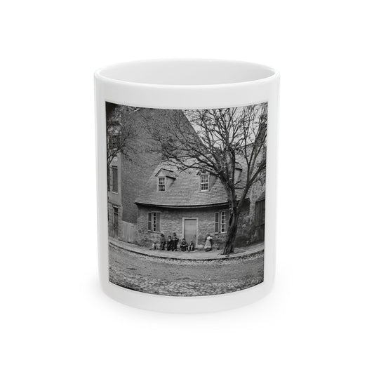 Richmond, Va. The Old Stone House ( Washington's Headquarters,  1916 East Main Street (U.S. Civil War) White Coffee Mug