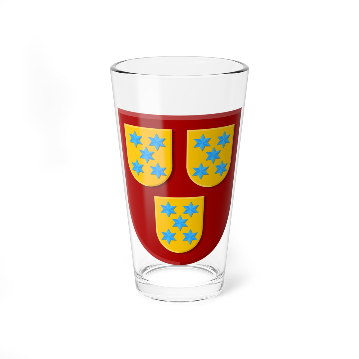 Hoogvliet wapen 1 (Netherlands) (Coat of Arms) Pint Glass 16oz