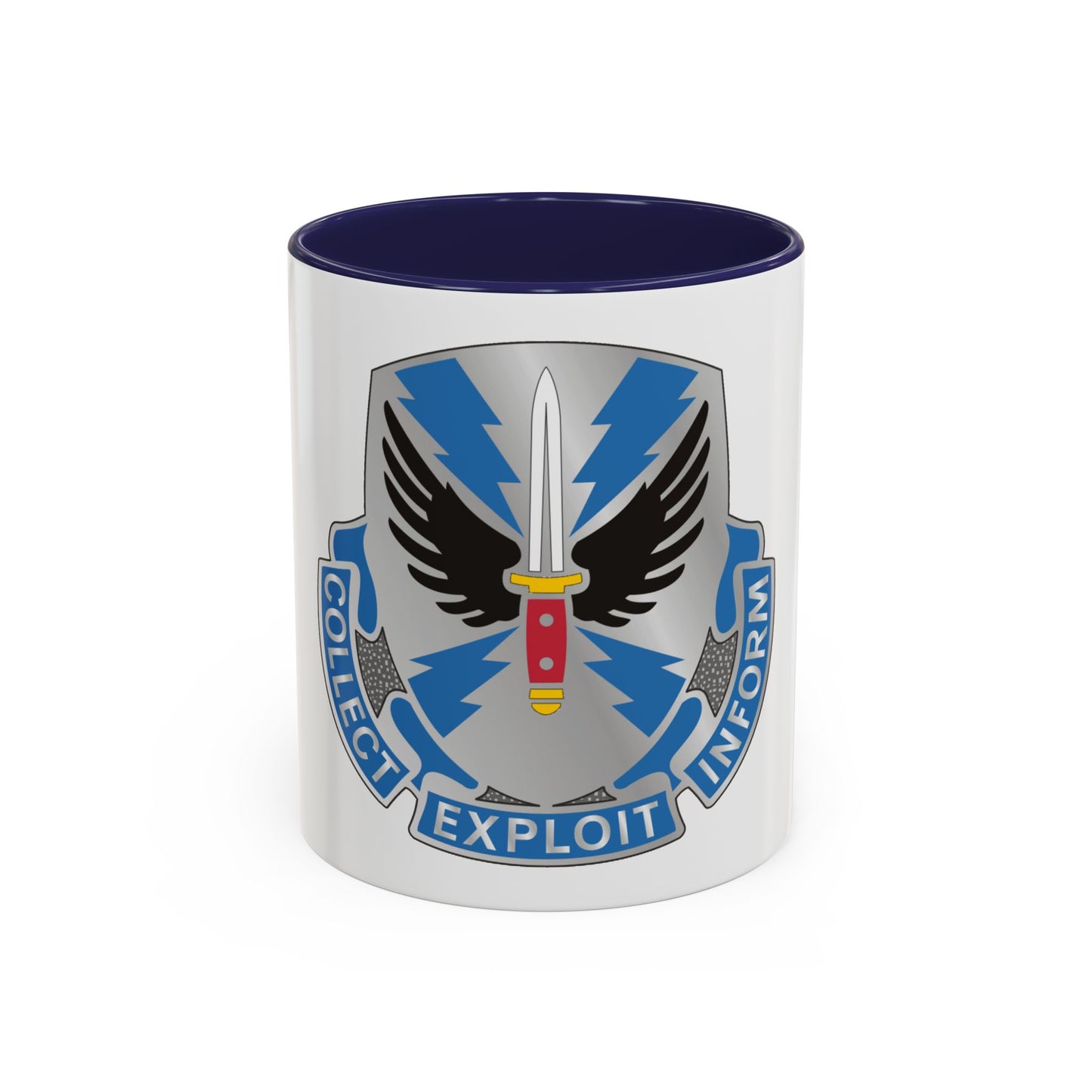 337 Military Intelligence Battalion (U.S. Army) Accent Coffee Mug