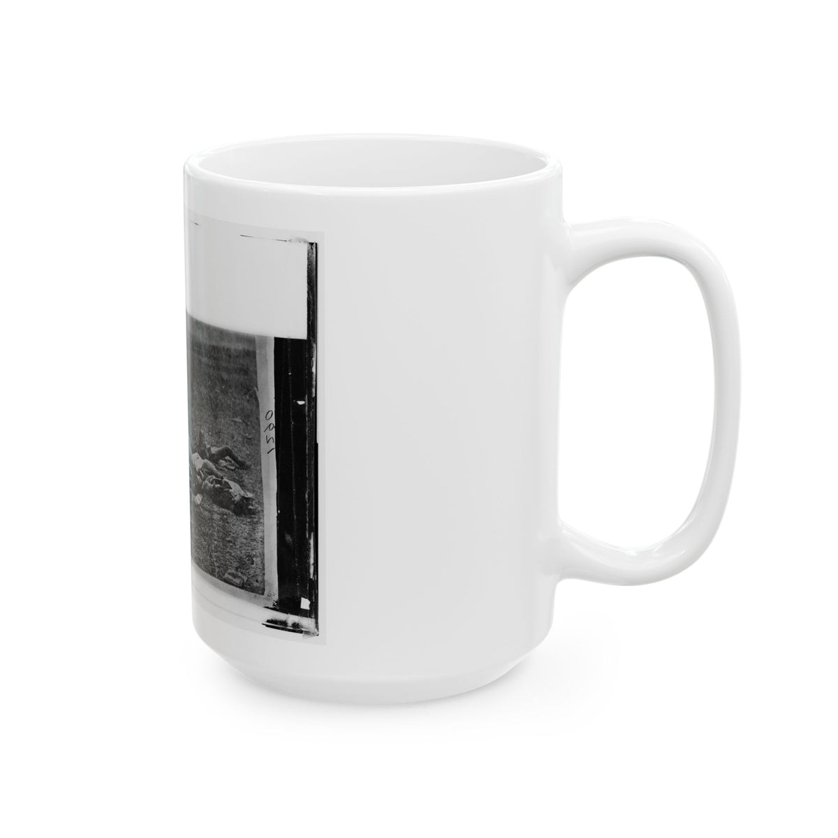 Antietam, Maryland. Dead On Battlefield (U.S. Civil War) White Coffee Mug