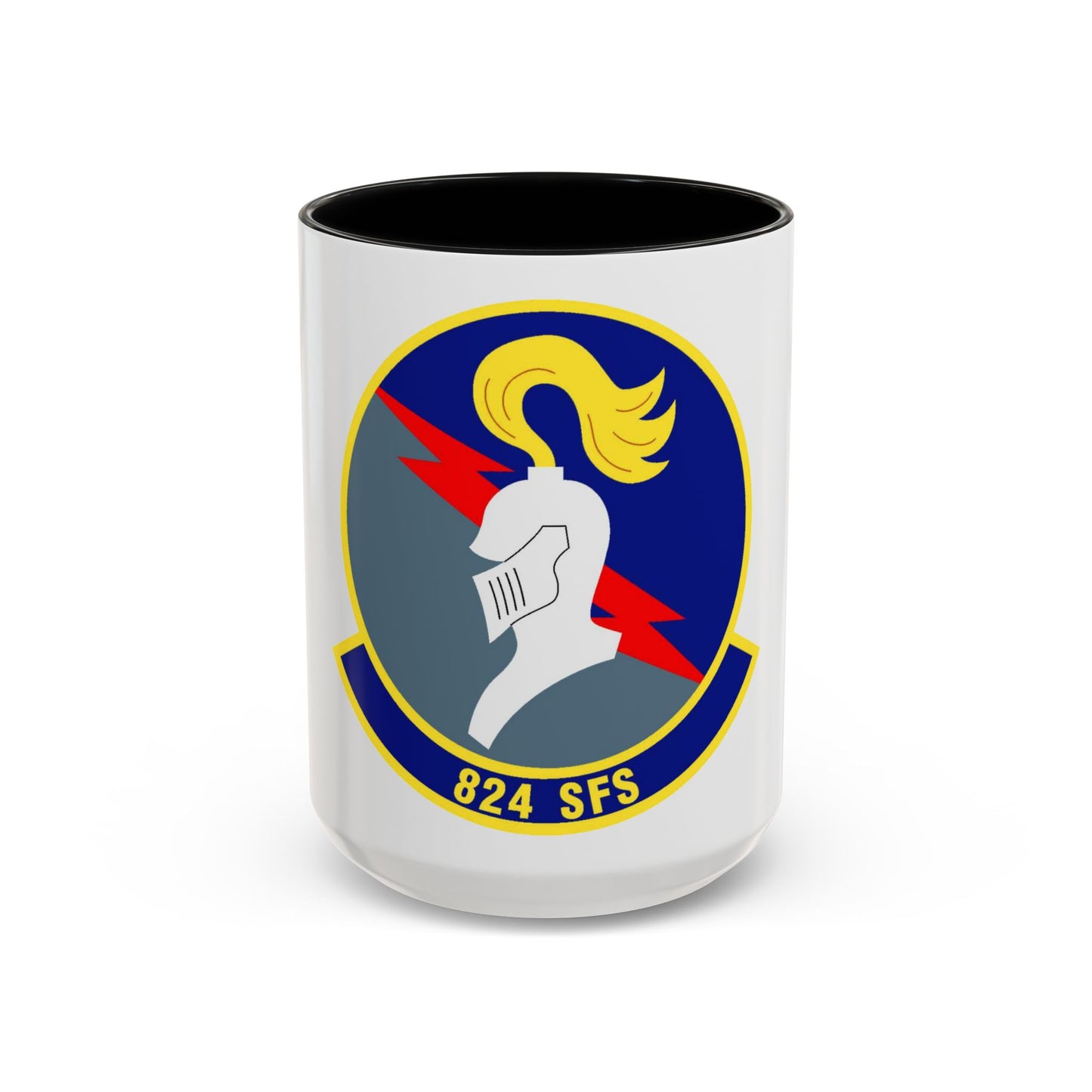 824th Security Forces Squadron (U.S. Air Force) Accent Coffee Mug