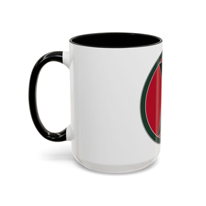 7 Infantry Division (U.S. Army) Accent Coffee Mug