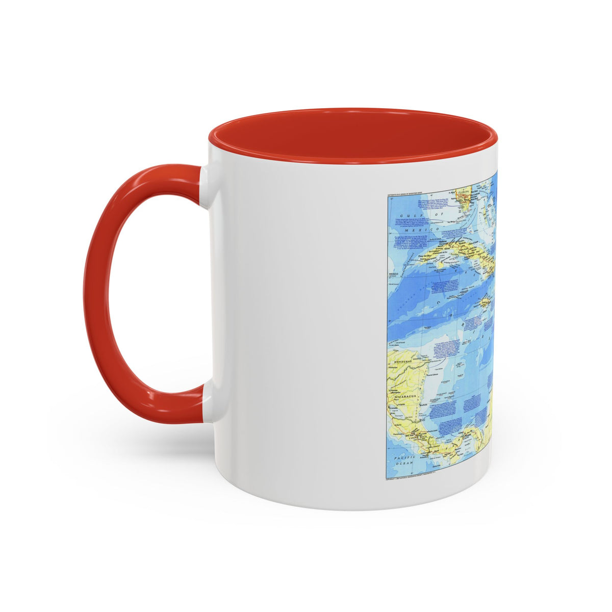 West Indies 1 (1987) (Map) Accent Coffee Mug