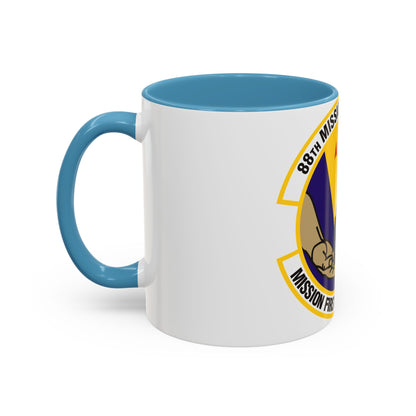 88th Mission Support Squadron (U.S. Air Force) Accent Coffee Mug