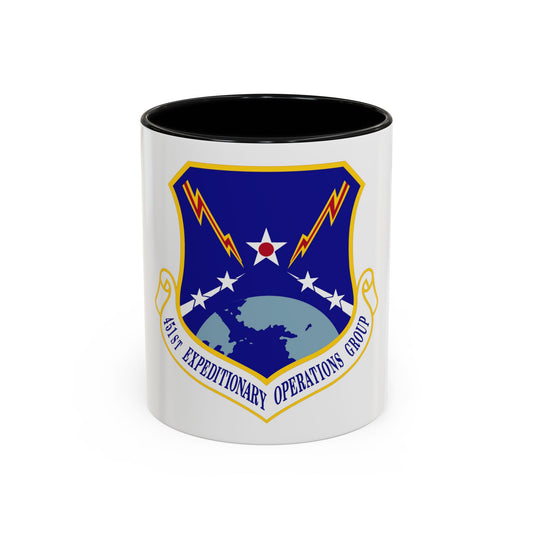 451st Expeditionary Operations Group (U.S. Air Force) Accent Coffee Mug