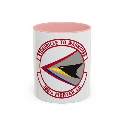 480th Fighter Squadron (U.S. Air Force) Accent Coffee Mug