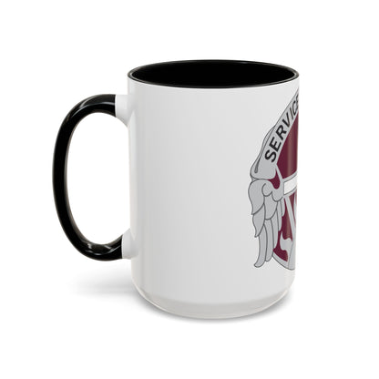 7 Medical Brigade (U.S. Army) Accent Coffee Mug