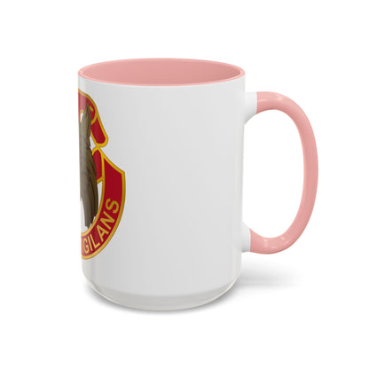 14 Antiaircraft Artillery Gun Battalion (U.S. Army) Accent Coffee Mug
