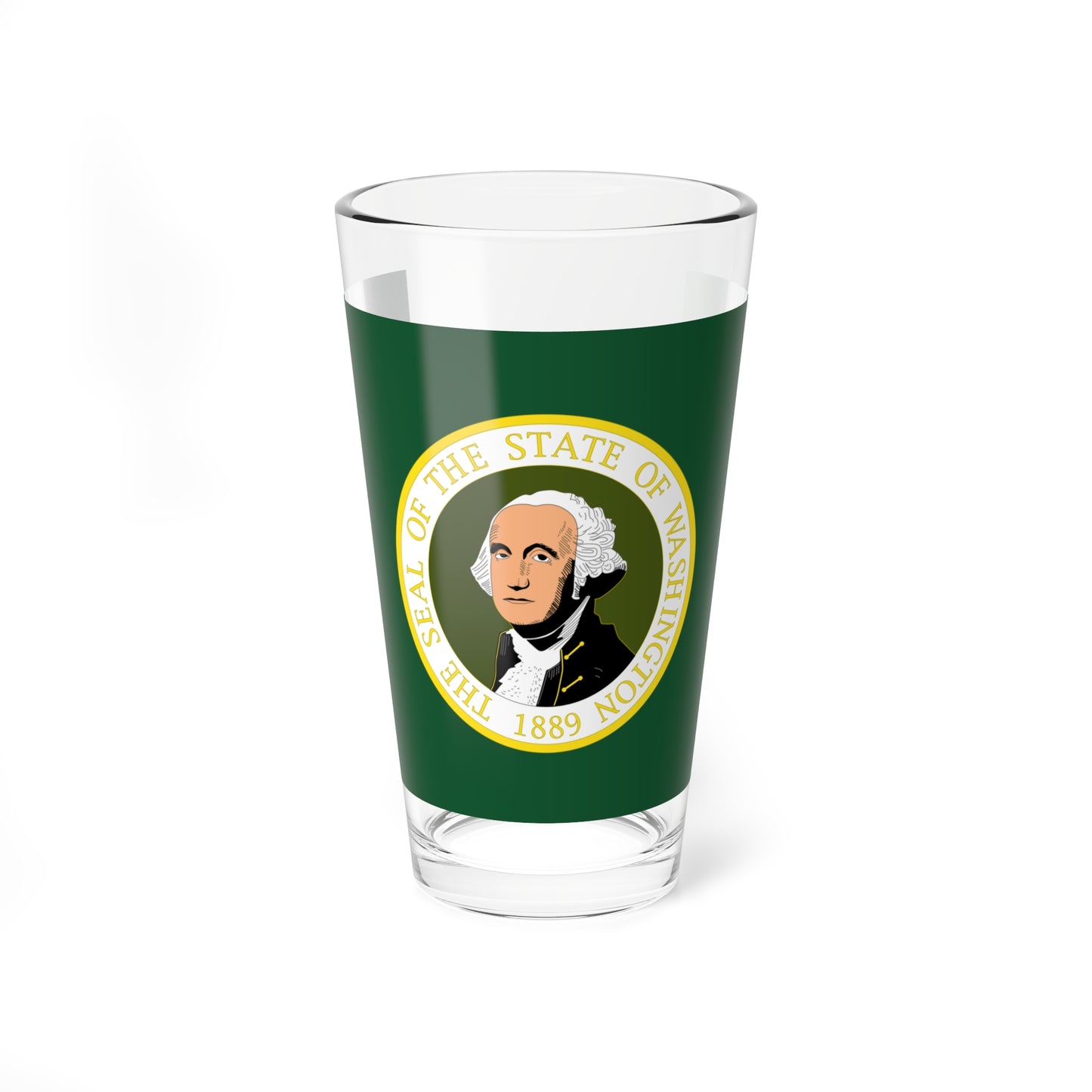 Flag of the State of Washington 1923-1967 (United States) Pint Glass 16oz