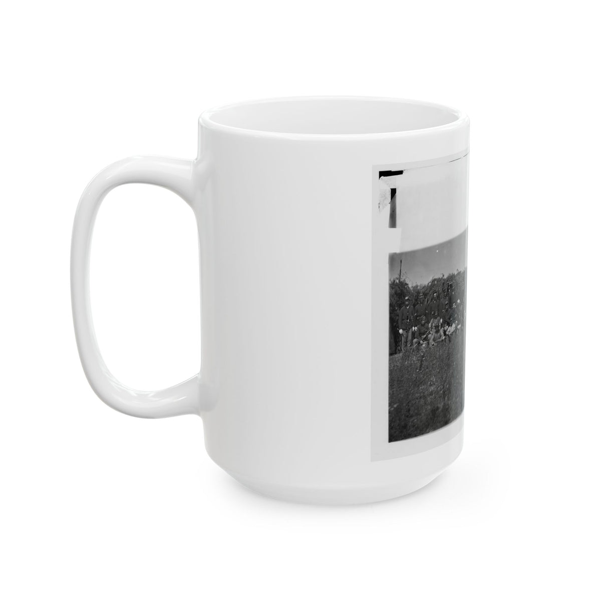 Bealeton, Virginia. Company K 93d New York Infantry Headquarters Guard. Army Of The Potomac (U.S. Civil War) White Coffee Mug