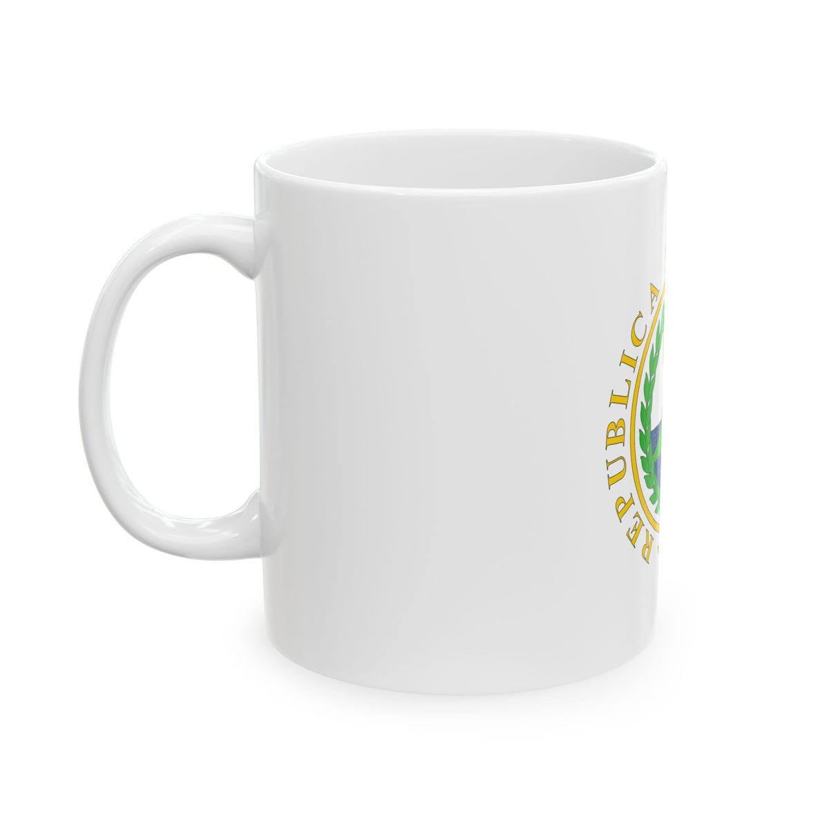 Coat of arms of Nicaragua (1854) - White Coffee Mug