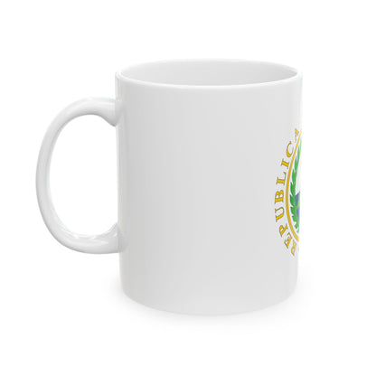 Coat of arms of Nicaragua (1854) - White Coffee Mug