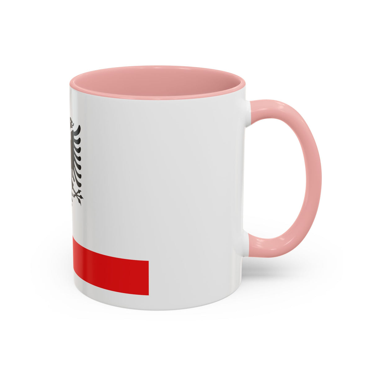 Naval Ensign of Albania - Accent Coffee Mug