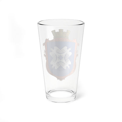 Coat of arms Sknyliv (Ukraine) (Coat of Arms) Pint Glass 16oz